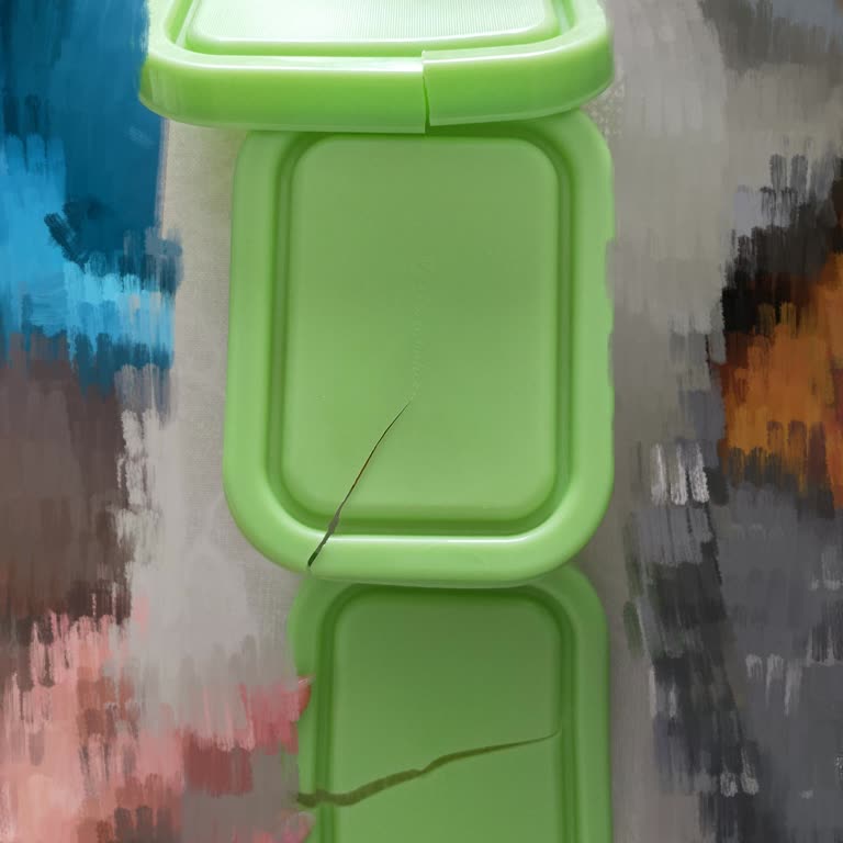 Paşabahçe Saklama Kabının Kapağının Yırtılması