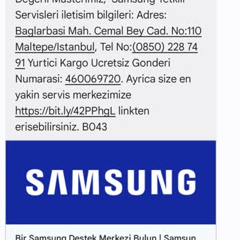 Samsung Telefon Telefonuma Zarar Verdiler