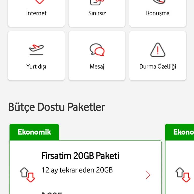 Vodafone FreeZone Günlük Sınırsız İnternet