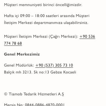 Tiamob Mobilya Tarafından 2,5 Aydır Mağdur Ediliyorum.