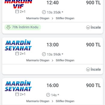 Obilet Fiyat Tarifesindeki Mantıksızlık