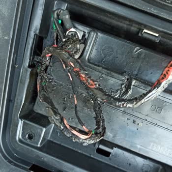 Kuba Motor Bluebird Akü Kablolarının Yanması