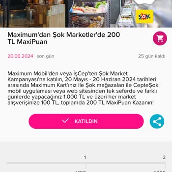 Şok Market MaxiPuan Aldatmacası