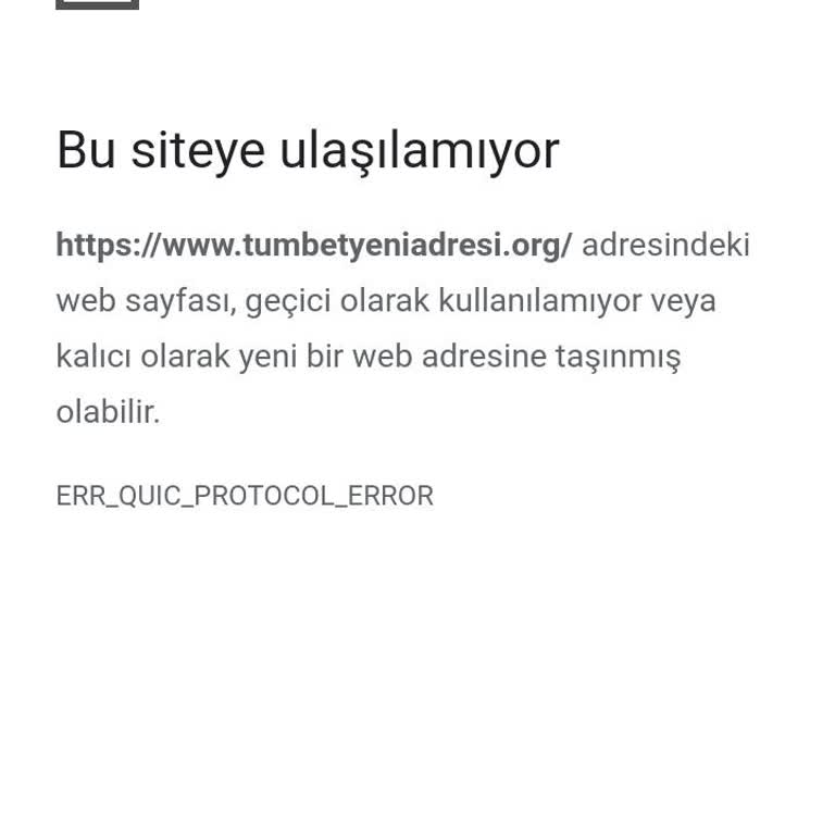 Tümbet Siteye Giremiyorum Yardımcı Olur Musunuz