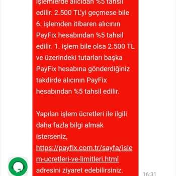Payfix 5000 TL Mi Aldı