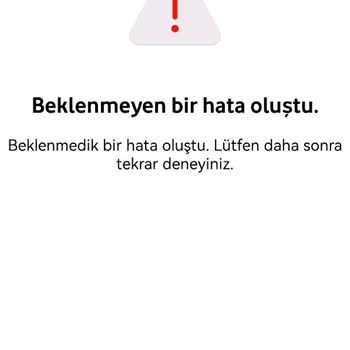 Vodafone Ek Paket Alamıyorum