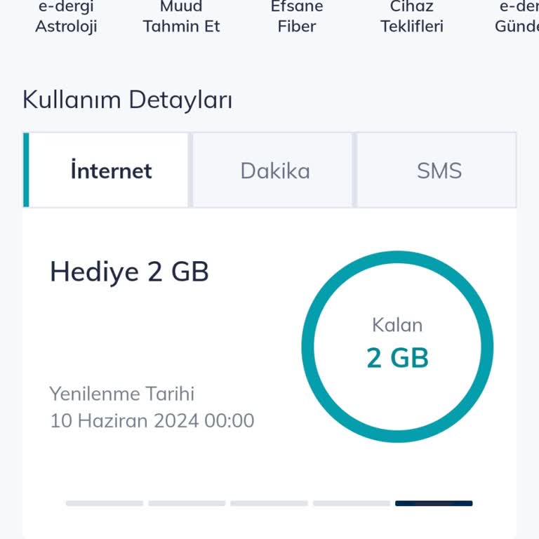 Türk Telekom Hediye 2gb Kullanılmıyor