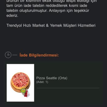 Trendyol Yemek Keyfi Dayatma Yapıyor