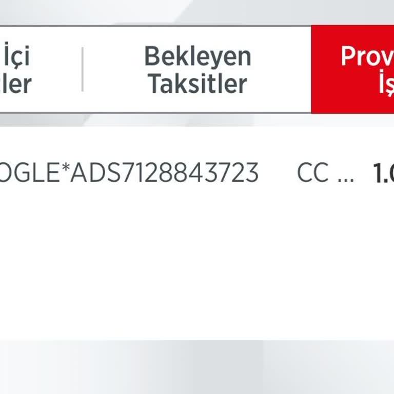 Ziraat Combo Kartımdan Google Ads Adlı Şirket İzinsiz Para Çekmiştir!