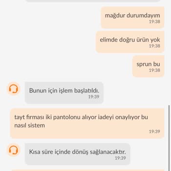 Trendyol İade Esnasında Kargo Firmasının Ürünü Karıştırması