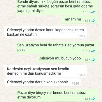 Algida Personeli Üslubu Ve Terbiyesizliği