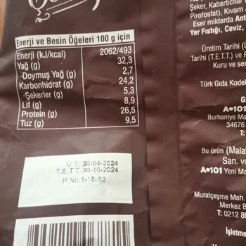 Çerezya Kuruyemiş Kalitesiz Ürün