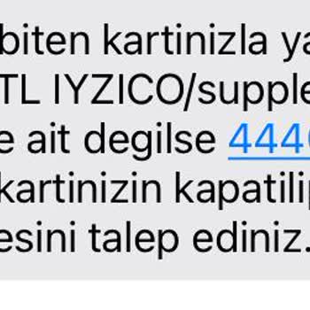 İyzico- Bilgi Dışında İşlem Ve Kart Güvenliği Eksikliği
