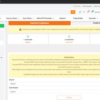 Kabasakal.com Adlı Oyun Site Paramı Kullandırmıyor