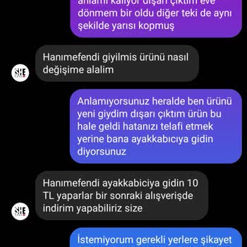 Shelook İlk Gün Giyilen Ayakkabının Yırtılması