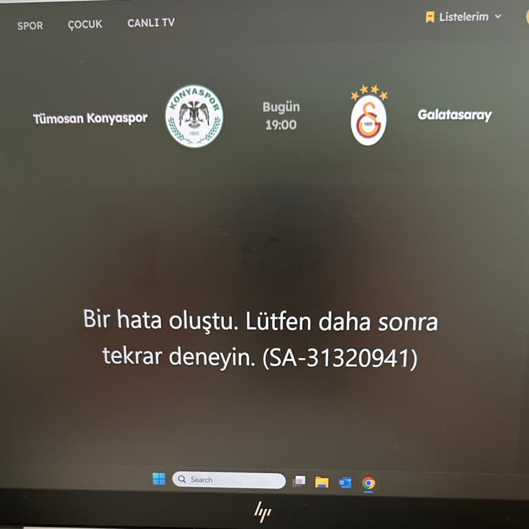Tod TV Web İzleme Problemi