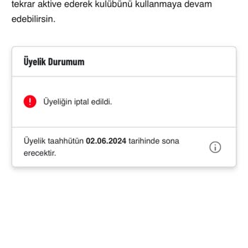 MACFit (İstanbul Avrupa) Macfit Üyelik İptali Sonrası Para İadesi Sağlamaması