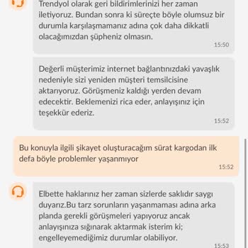 Trendyol Sipariş İptali Ve Yetersiz Müşteri Hizmetleri Desteği