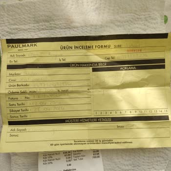 Paul Mark Pişmanlığı