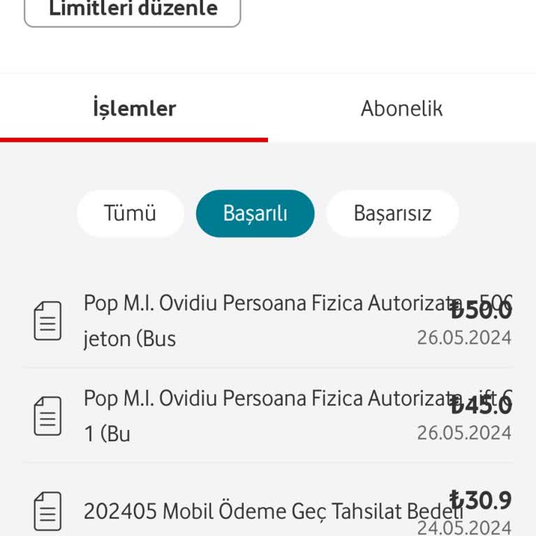 Acil Çözüm İstiyorum Vodafone