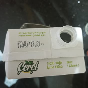 Belli Gıda Bozuk Süt