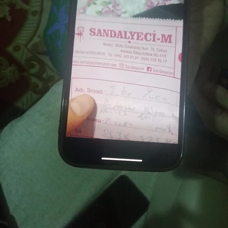 Sandalyecim (Erzurum) Yanlış Ve Hasarlı Ürün Getirildi