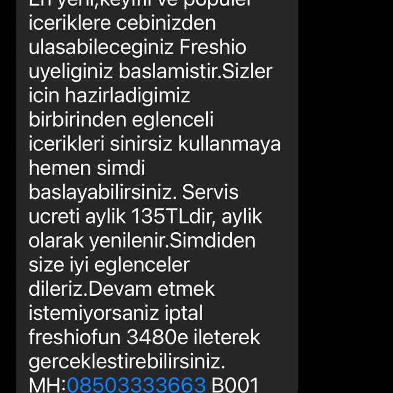 Freshio Fun Haksız Abonelik Ve Saygısız Müşteri Hizmetleri