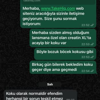 HIQ Nutrition Hiq Nutrition Bozuk Et Kokulu Creatin