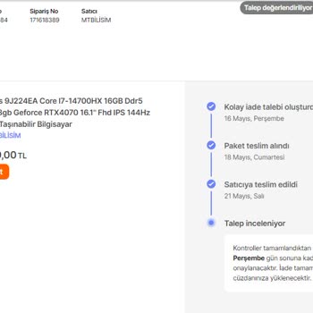 Hepsiburada' Ya Yakışmayan Mağdur Edilme