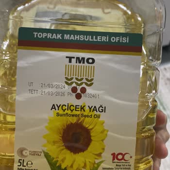 TMO Yemek Yağı Köpürüyor