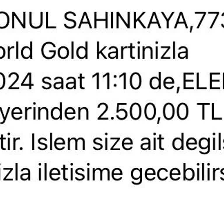 Yapı Kredi Kartımdan İznim Olmadan Para Çekiliyor