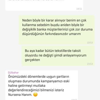 Enpara Kredi Kartı Sonradan Taksitlendirmede Ki Gereksiz Değişiklik