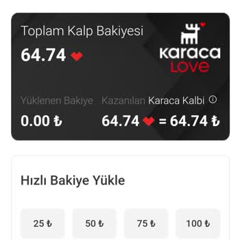 Karaca Züccaciye Karaca Love Kart