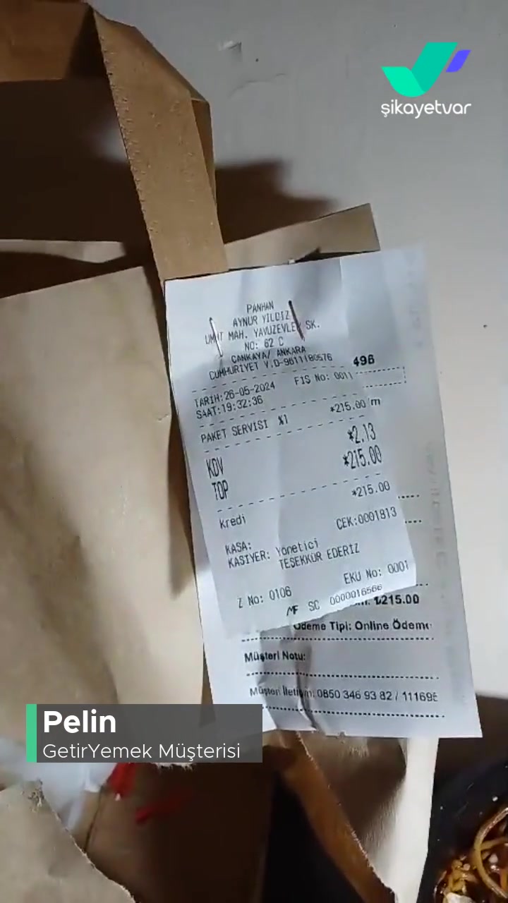 GetirYemek Bot Müşteri Temsilcileri! videonun kapak resmi