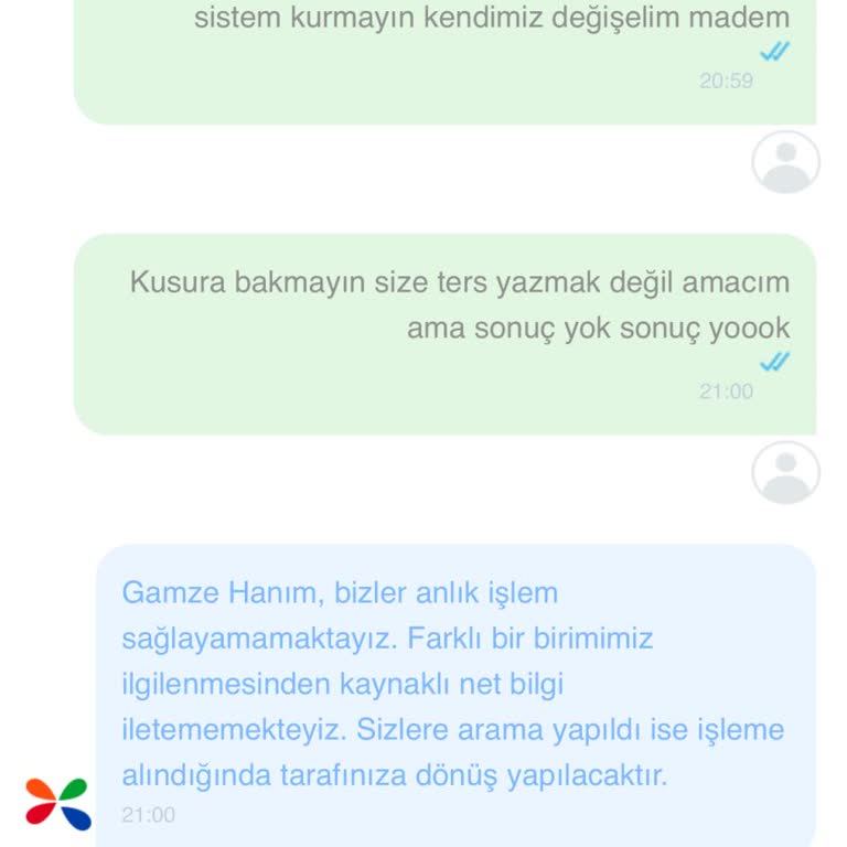 ÇiçekSepeti Sistemden Değişmeyen Telefon