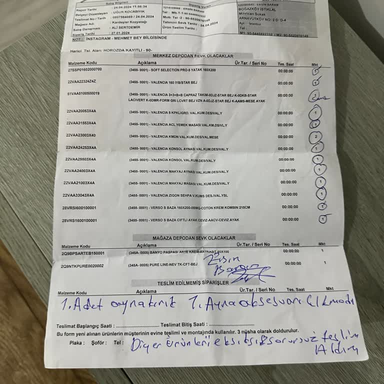 Horoz Lojistik Kırık Eksik Parça