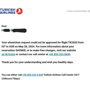 THY'ndan 80% Yürüme Engelli Müşteriye Hizmette Kontenjan Uygulaması