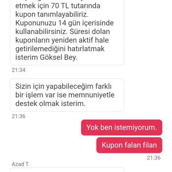 Yemek Sepeti Domino's Pizza Eksik Gelen Ürünler