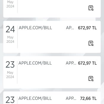 Apple Aplee.com/bill Para Çekiyor