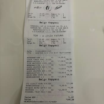 Alya Market Tarihi Geçmiş Ürün Satıyor.