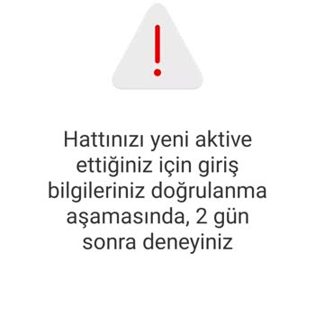 Vodafone Fırsatlar Dünyası Giriş Yapılamıyor
