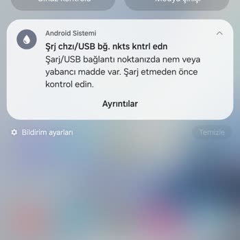 Samsung A34 5G Nem Uyarısı