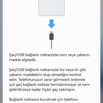 Samsung A34 5G Nem Uyarısı