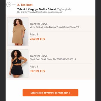 Trendyol İadede Eksik Ödeme