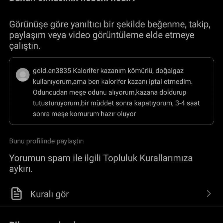 Instagram Satıcılara Engel Koymuyor Da, Benim Yorumlara Engel Koyuyor!