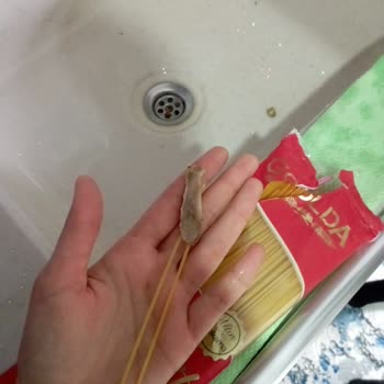 Alo 174 Gıda Hattı Golda Makarna İçinden Çıkan