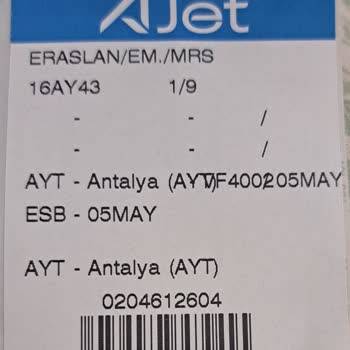 Ajet (Anadolu Jet) İle Bagaj Hasarı: Hızlı Çözüm Bekliyorum!