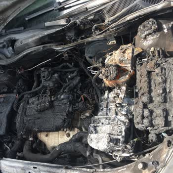 Opel Aracım Sigortadan Kaynaklı Ön Taraf Yandı