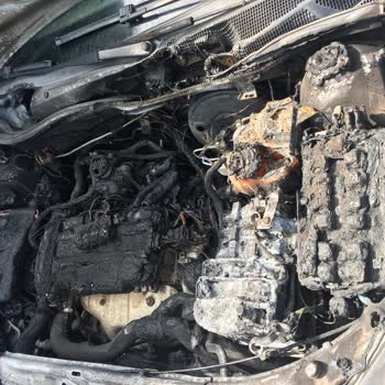 Opel Aracım Sigortadan Kaynaklı Ön Taraf Yandı
