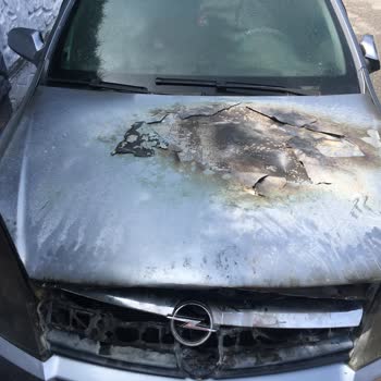 Opel Aracım Sigortadan Kaynaklı Ön Taraf Yandı
